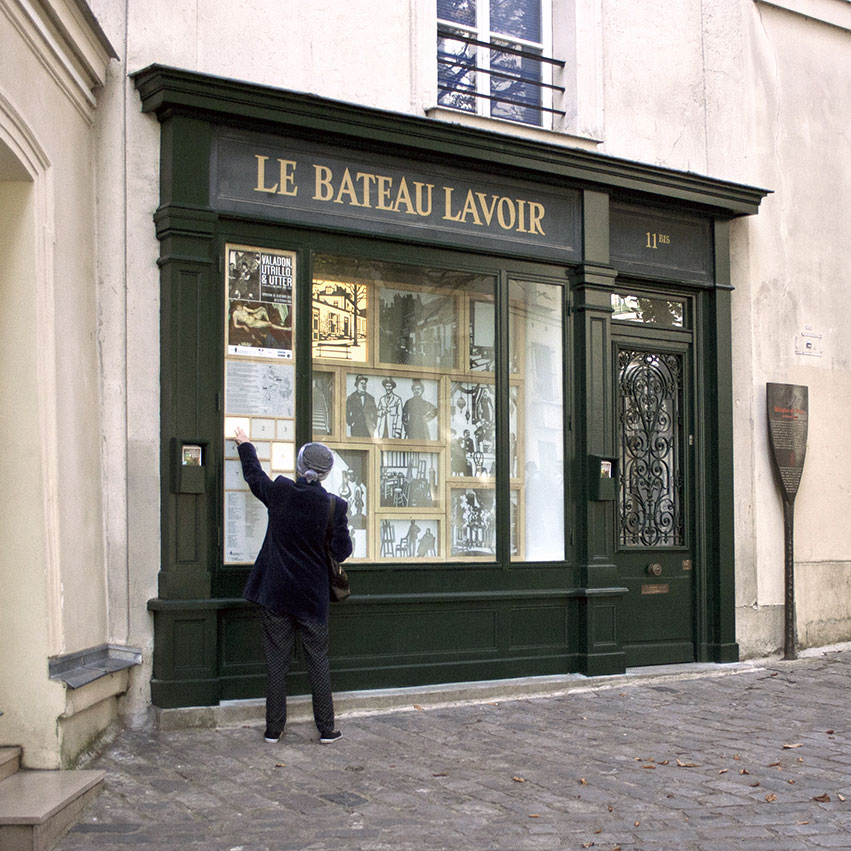 façade de la vitrine