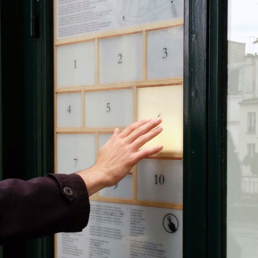 Vitrine Bateau-Lavoir, Musée de Montmartre, Paris