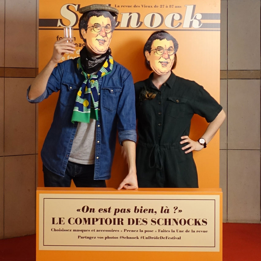 Comptoir des Schnocks, Un Drôle de festival, Forum des Images, Paris